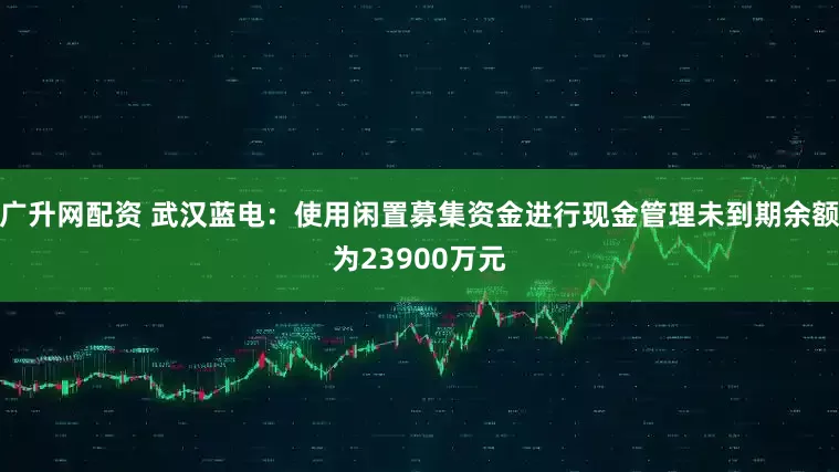 广升网配资 武汉蓝电：使用闲置募集资金进行现金管理未到期余额为23900万元
